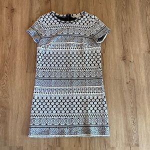 Loft women’s business casual patterned dress size XS